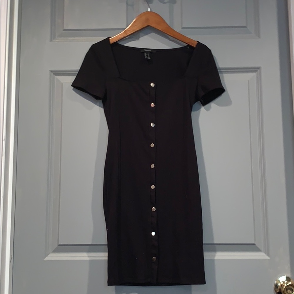 Forever 21 Bodycon Black Dress